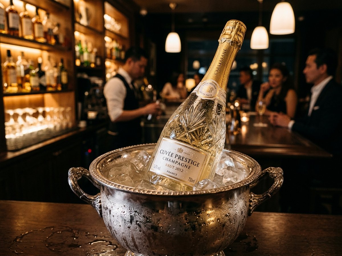 Chilled Luxury Champagne